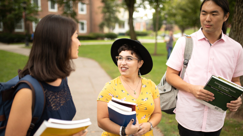 three students