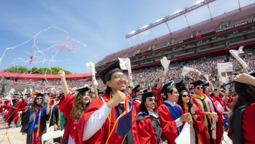 The Class of 2026 celebrates their significant academic achievement at Rutgers’ 260th Anniversary Commencement on Sunday, May 17, 2026.