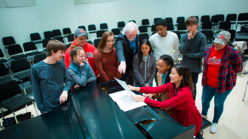 Students in a Byrne seminar