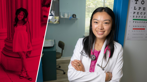 Rutgers-Camden alumna Alison Lieu is a pediatric nurse practitioner. 