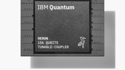 IBM Quantum Heron quantum processing unit.