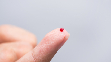 Drop of blood