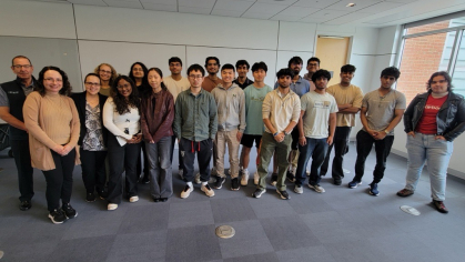 A group of students from the 2025 RAD Collaboratory SURF program