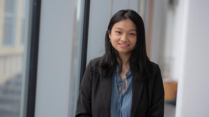 Julianne Chan, a junior majoring in environmental engineering at the Rutgers School of Engineering and an Honors College student
