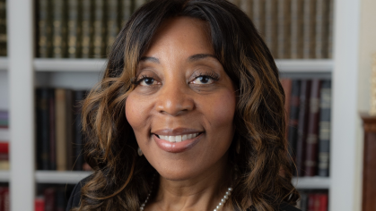 Headshot of Chancellor Francine Conway