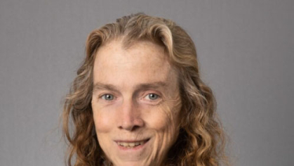 A headshot of rutgers faculty member Peggy Swarbrick