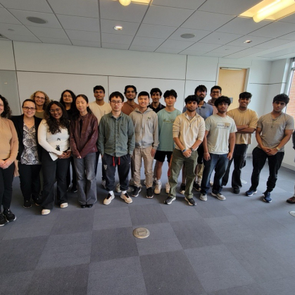 A group of students from the 2025 RAD Collaboratory SURF program