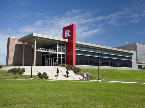 Exterior shot of the Visitor Center