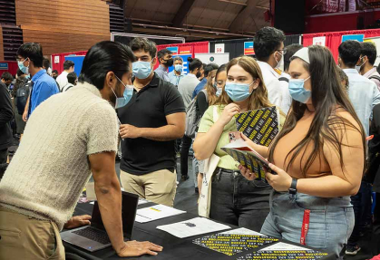 Last year’s Fall Career and Internship Mega Fair drew more than 6,200 attendees,