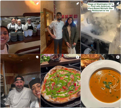 Photos from Prachi Shashidhar's food blog on Instagram.