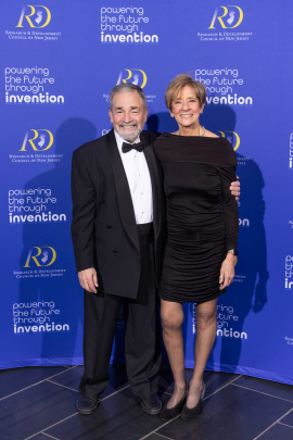 2025 Edison Patent Award honoree Brian Strom and his wife Elaine