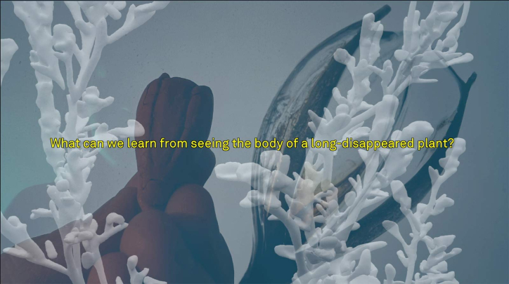 Images such as this prototype will be displayed during the lecture performance via a large-scale projection.