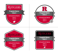Rutgers digital badge examples